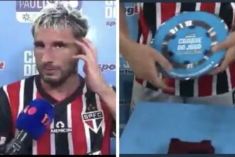 Calleri Quebra Troféu De Melhor Em Campo Após Vitória Contra Corinthians